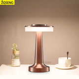 Retro Bar Table Lamp Led Rechargeable Desk Light Room Decor Lampe Camping Luces Bedroom Coffee Decoration Chambre Night Lights